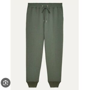 Wilfred Aritzia Buffon Sage Green Grey Jogger Pant Size XS Crepe Work Slacks